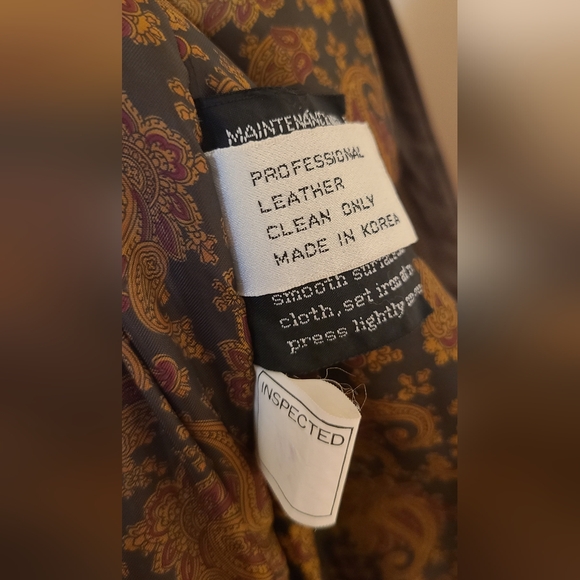 Vintage Cougar International Genuine Leather Bomber Jacket XL - Picture 4 of 9